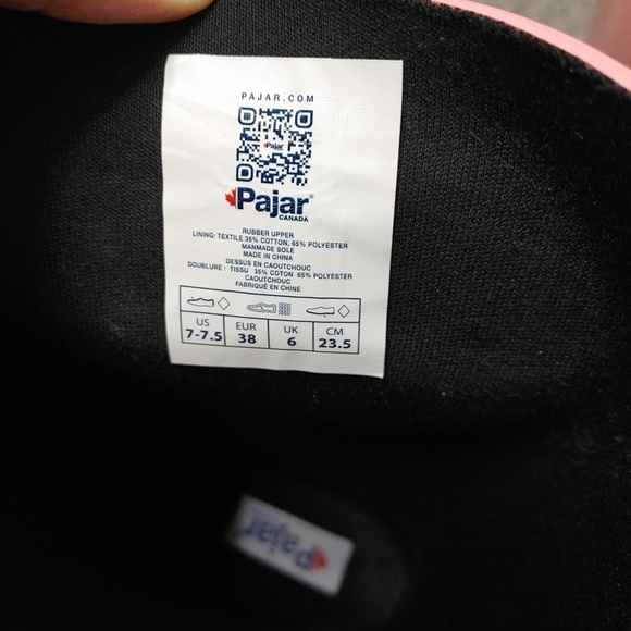 PAJAR Axara metallic pink rubber boots 7-7.5 - Picture 7 of 11